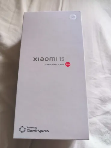Xiaomi, 15, Новый, 512 ГБ, цвет - Черный, 1 SIM, 2 SIM, eSIM