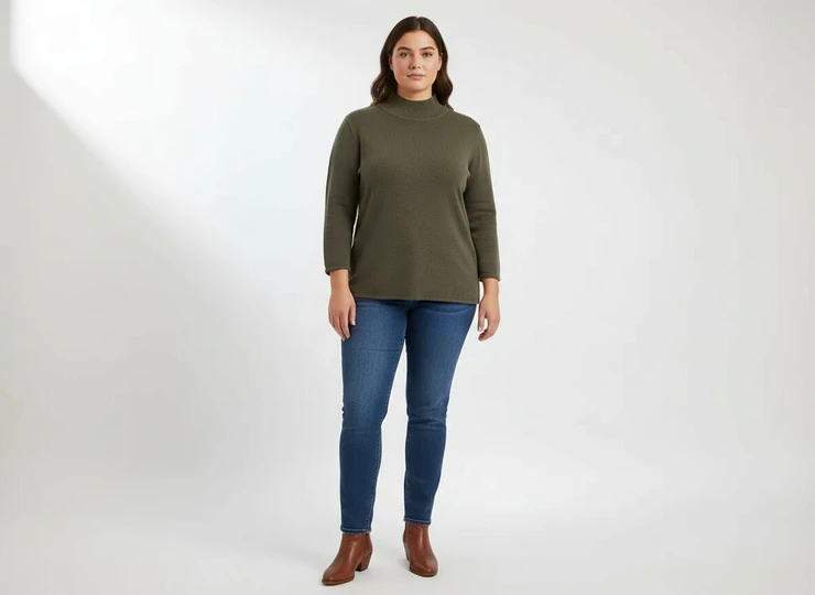 Name, Women`s sweater, size 3XL