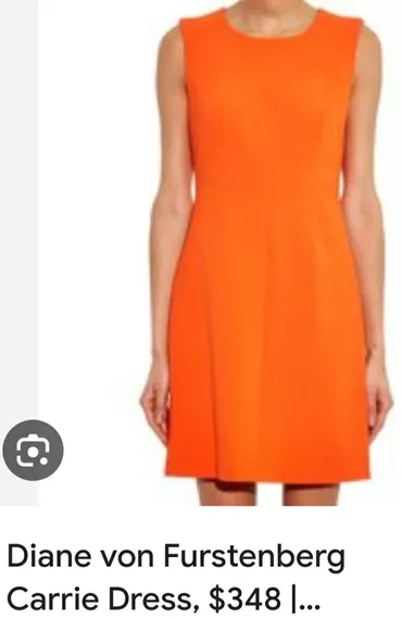 S (EU 36), color - Orange, Cocktail, With the straps