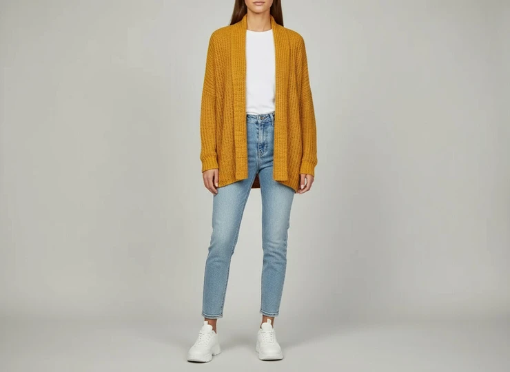 Bershka, Kardigan damski, rozmiar S