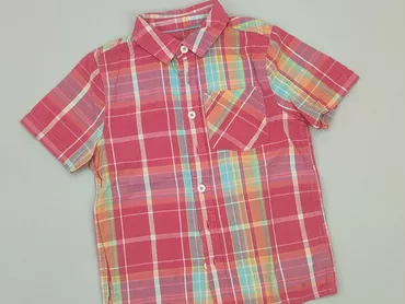 Shirt 4-5 years, condition - Very good, pattern - Cell, color - Pink