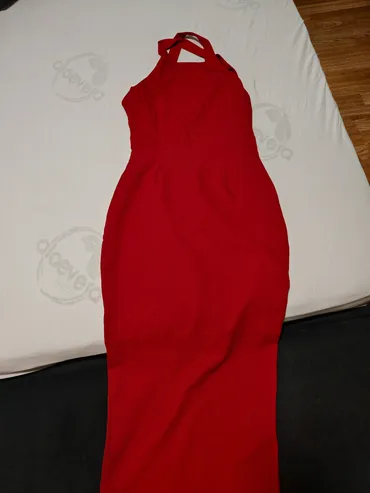 S (EU 36), color - Red, Evening, Without sleeves