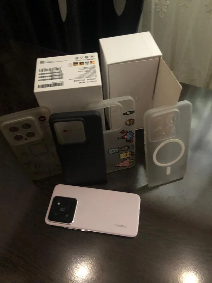 Xiaomi, 14, Новый, 256 ГБ, цвет - Розовый