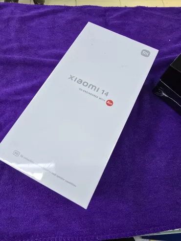 Xiaomi, 14, Новый, 256 ГБ, цвет - Белый, 1 SIM, eSIM