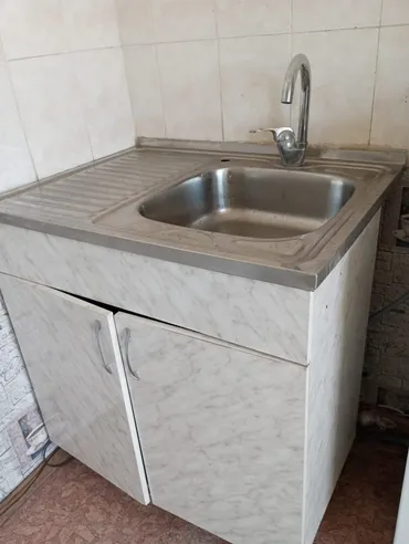 Кухонная мойка, Размер: 80 x 50 см