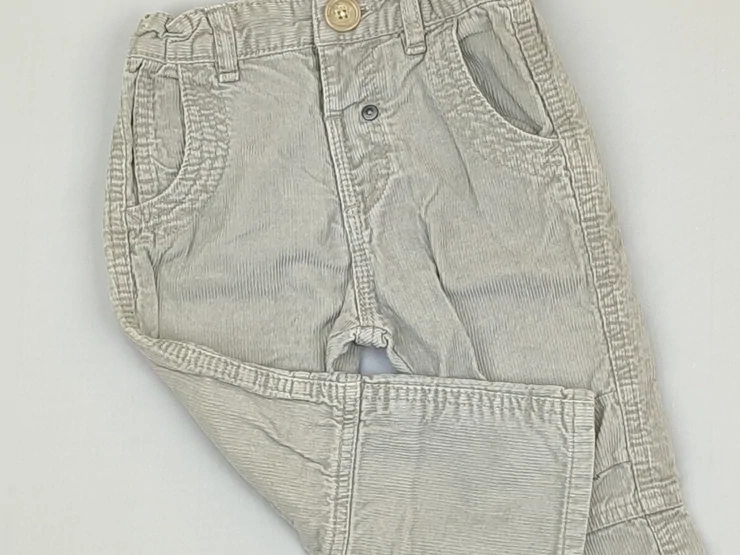 Baby material trousers, 9-12 months, 74-80 cm, Zara, condition - Ideal