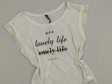 Sinsay, T-shirt damski, rozmiar M