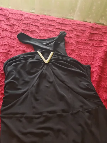 M (EU 38), color - Black, Evening, Without sleeves
