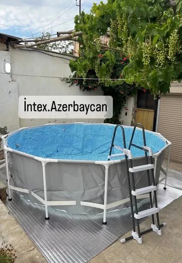 İşlənmiş Karkas Swimming Pool Intex, 3.1 - 4 m, ≤ 200 l