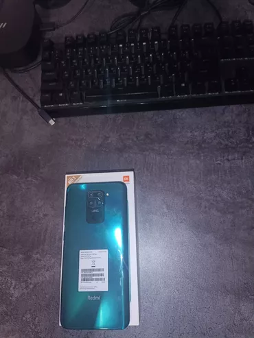 Redmi, Redmi 9, Колдонулган, 128 ГБ, түсү - Көгүлтүр, 2 SIM