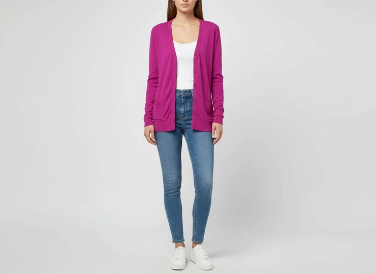 Kardigan damski, rozmiar M