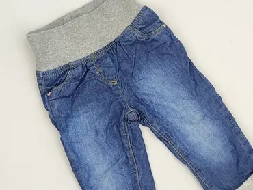 Denim pants, Baby club, 6-9 months, condition - Perfect