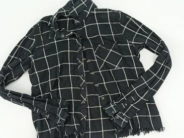 Shirt 14 years, condition - Good, pattern - Cell, color - Black