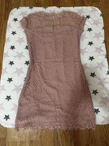 A-Dress M (EU 38), bоја - Roze, Koktel, klub, Kratkih rukava