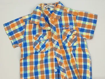 Shirt 1.5-2 years, condition - Very good, pattern - Cell, color - Multicolored