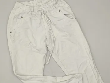Material trousers for women, size S