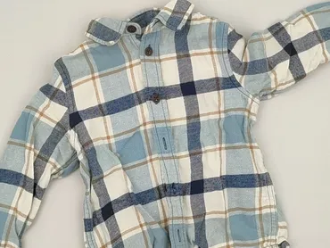 Shirt 2-3 years, condition - Good, pattern - Cell, color - Blue