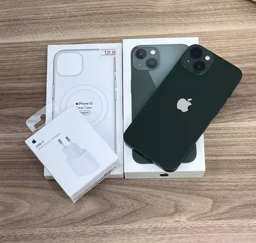 IPhone 13, 256 ГБ, Alpine Green, Face ID