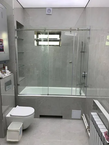 🚿 Изготовление душевых кабин и перегородок под заказ Стеклянные