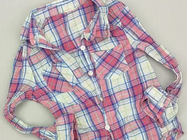 Shirt 1.5-2 years, condition - Good, pattern - Cell, color - Pink