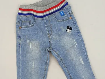 Denim pants, Disney, 9-12 months, condition - Perfect