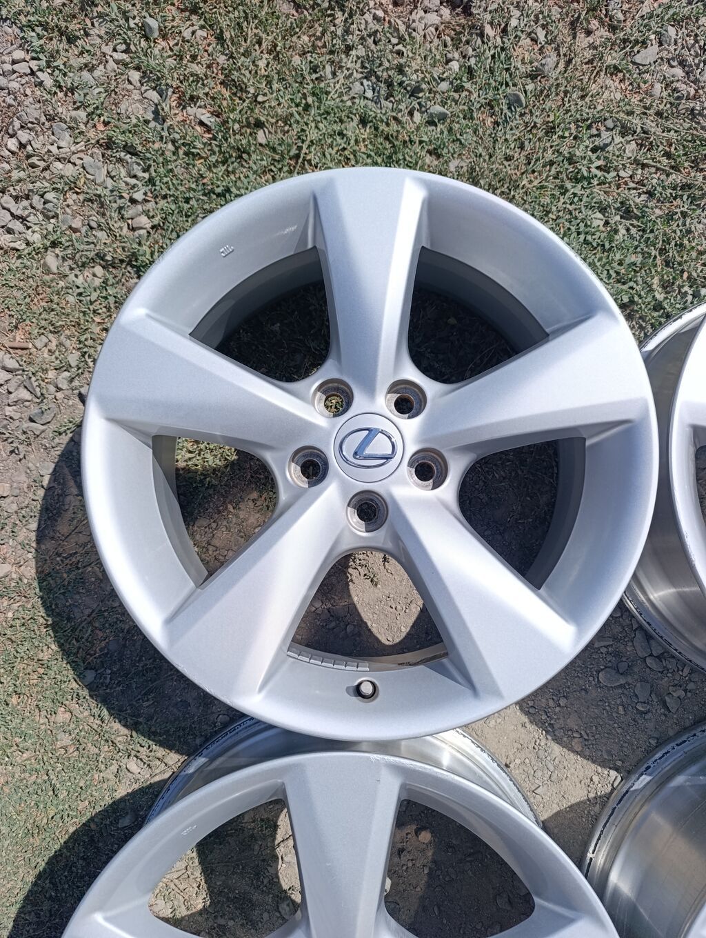 Литые Диски R 18 Lexus, Комплект, отверстий - 5, Б/у: фото 4