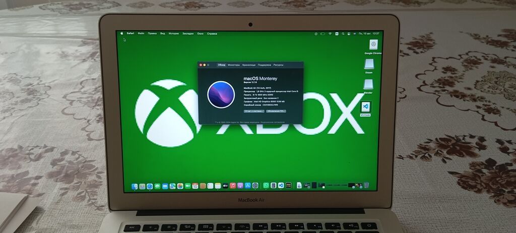 Продам MacBook Air 13 i5 8GB 128GB: фото 1