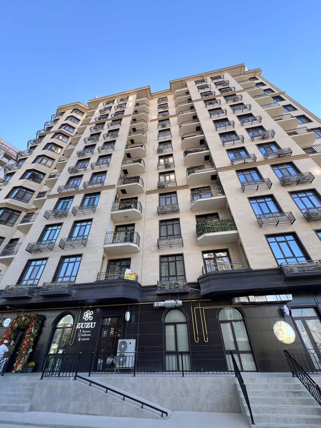3 комнаты, 90 м², Асанбай мкр Элитка, 12 этаж, Свежий ремонт: фото 2