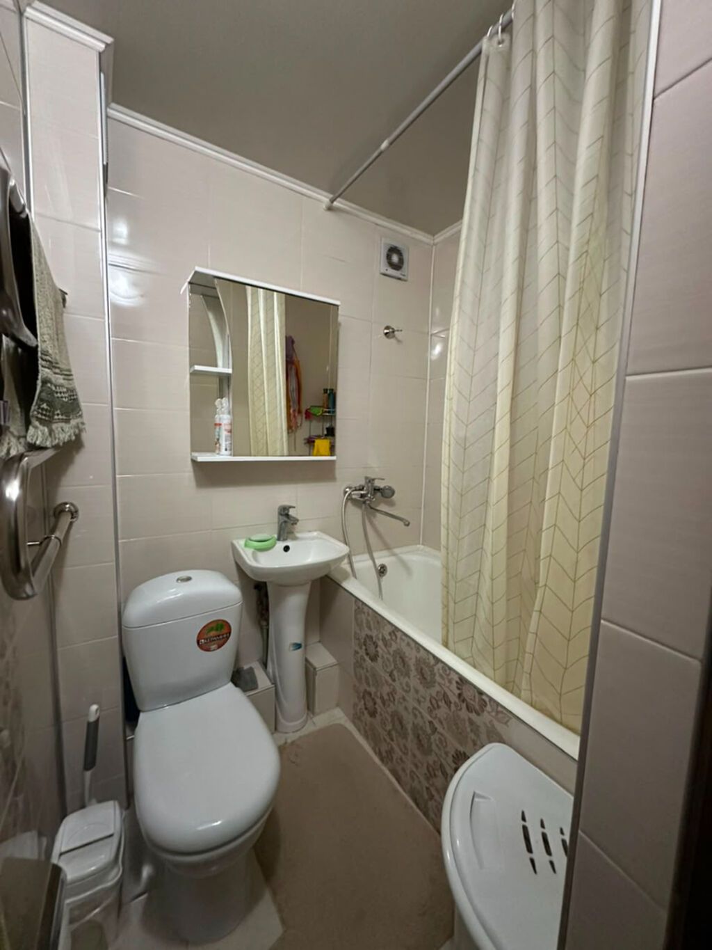 3 комнаты, 55 м², Таш-Рабат ТРЦ Хрущевка, 1 этаж: фото 6