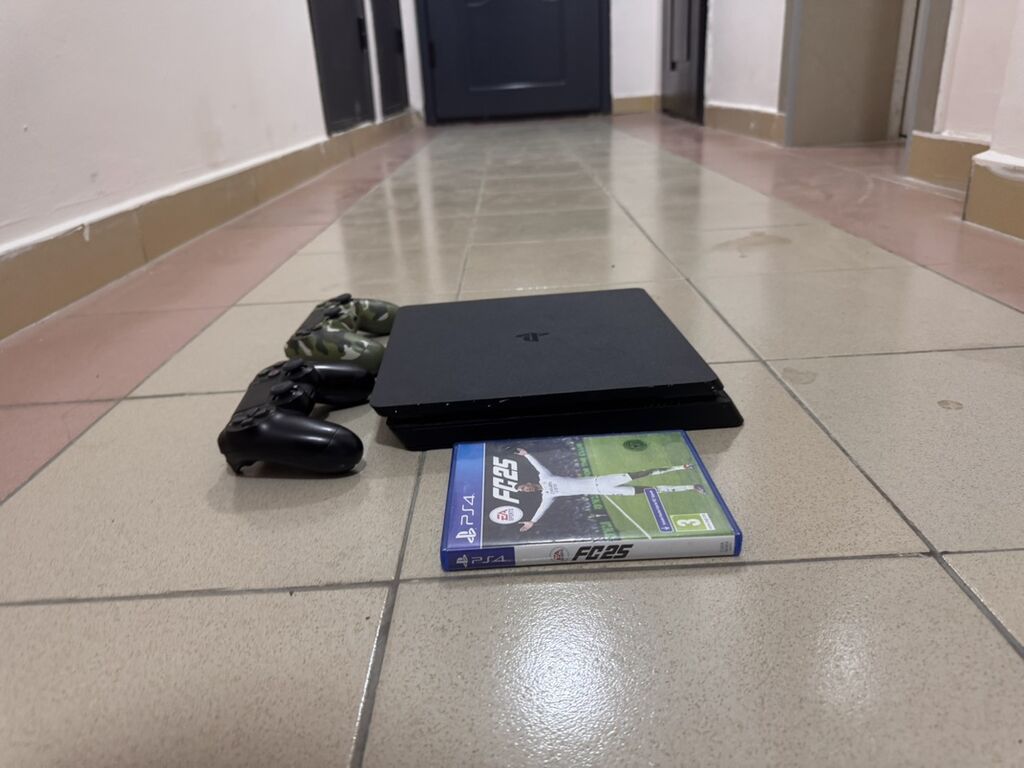 НЕ ПРОШИТАЯ Игровая консоль Sony PlayStation 4 Slim (черная) в — фото 3