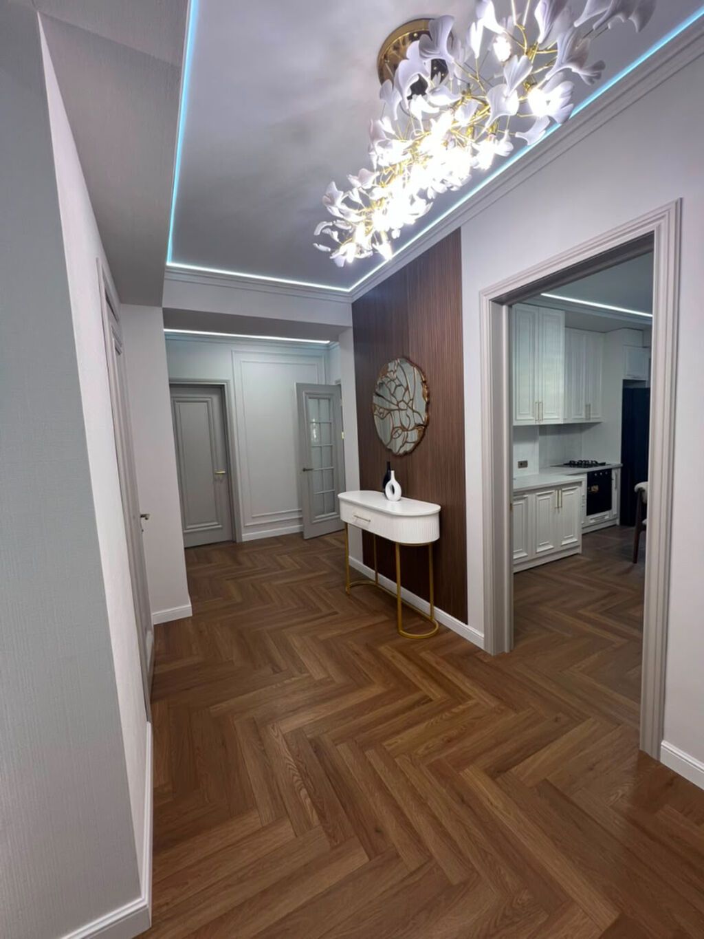 3 комнаты, 105 м², Асанбай мкр Элитка, 9 этаж, Дизайнерский ремонт: фото 8