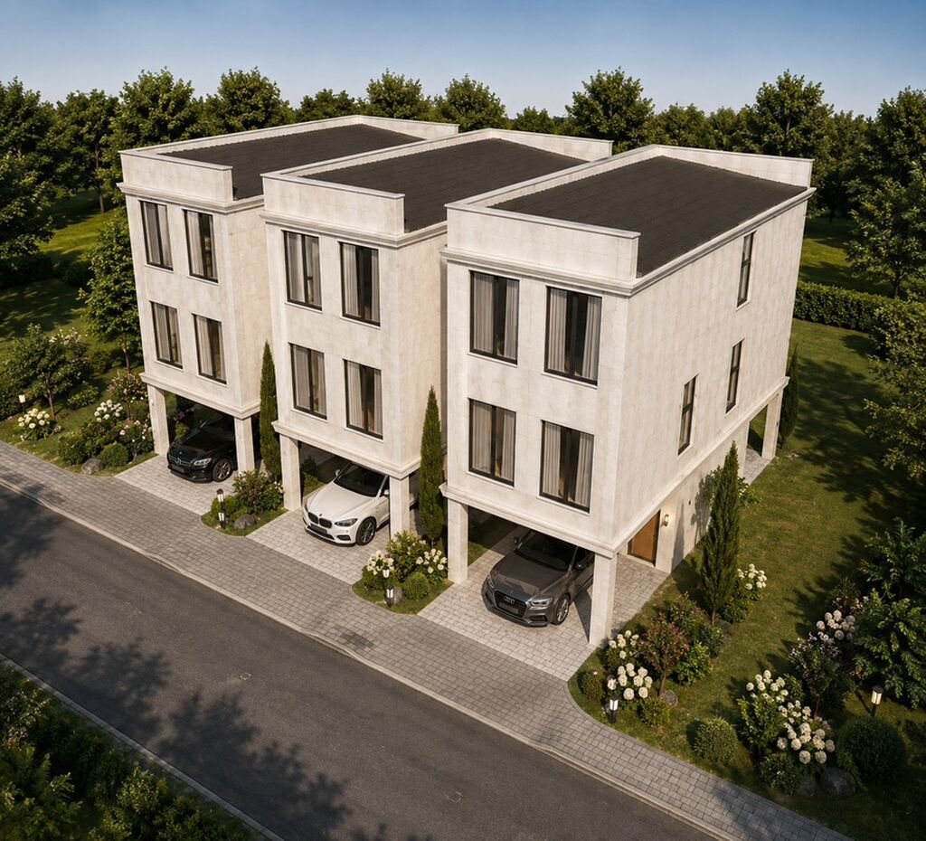 СОВРЕМЕННЫЙ ТАУНХАУС 115,9 м² | 3 ЭТАЖА + ПОДВАЛ | ПАРКОВКА И: фото 2