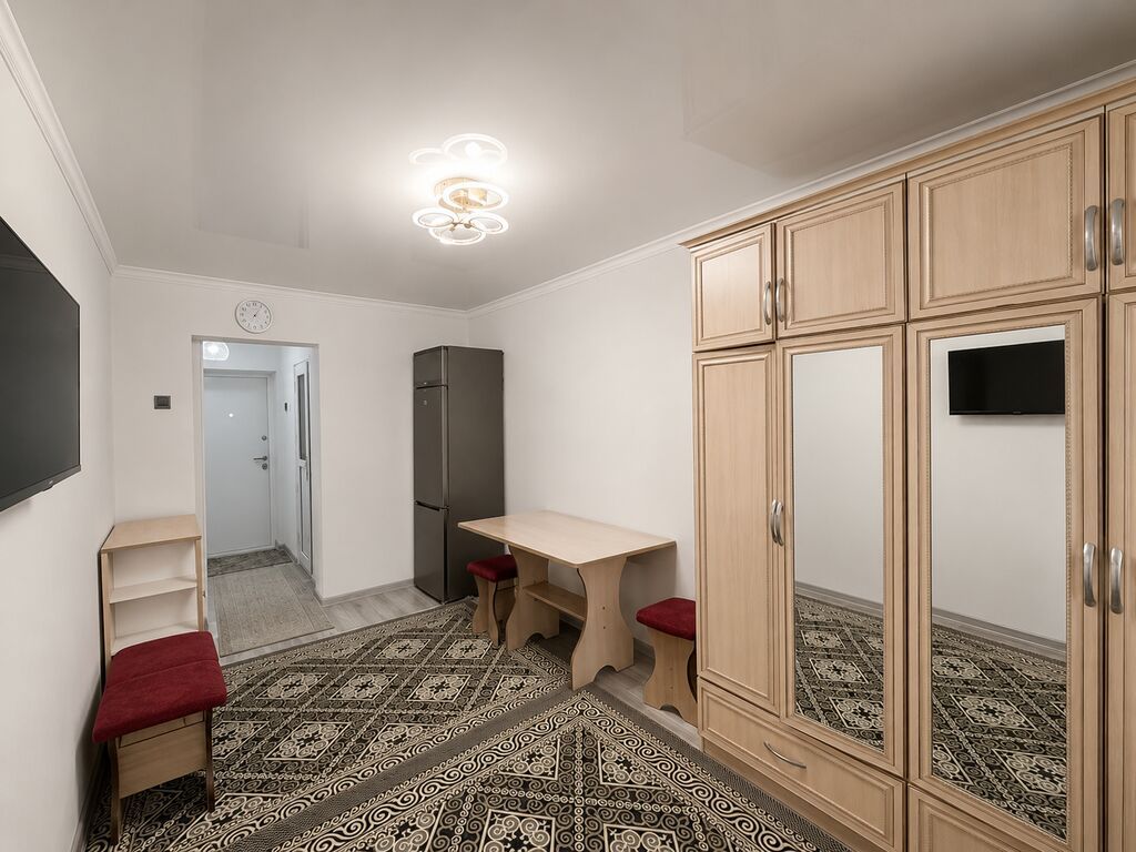 1 комната, 16 м², Аламедин-1 мкр Гостиничный тип, 5 этаж, Евроремонт: фото 1