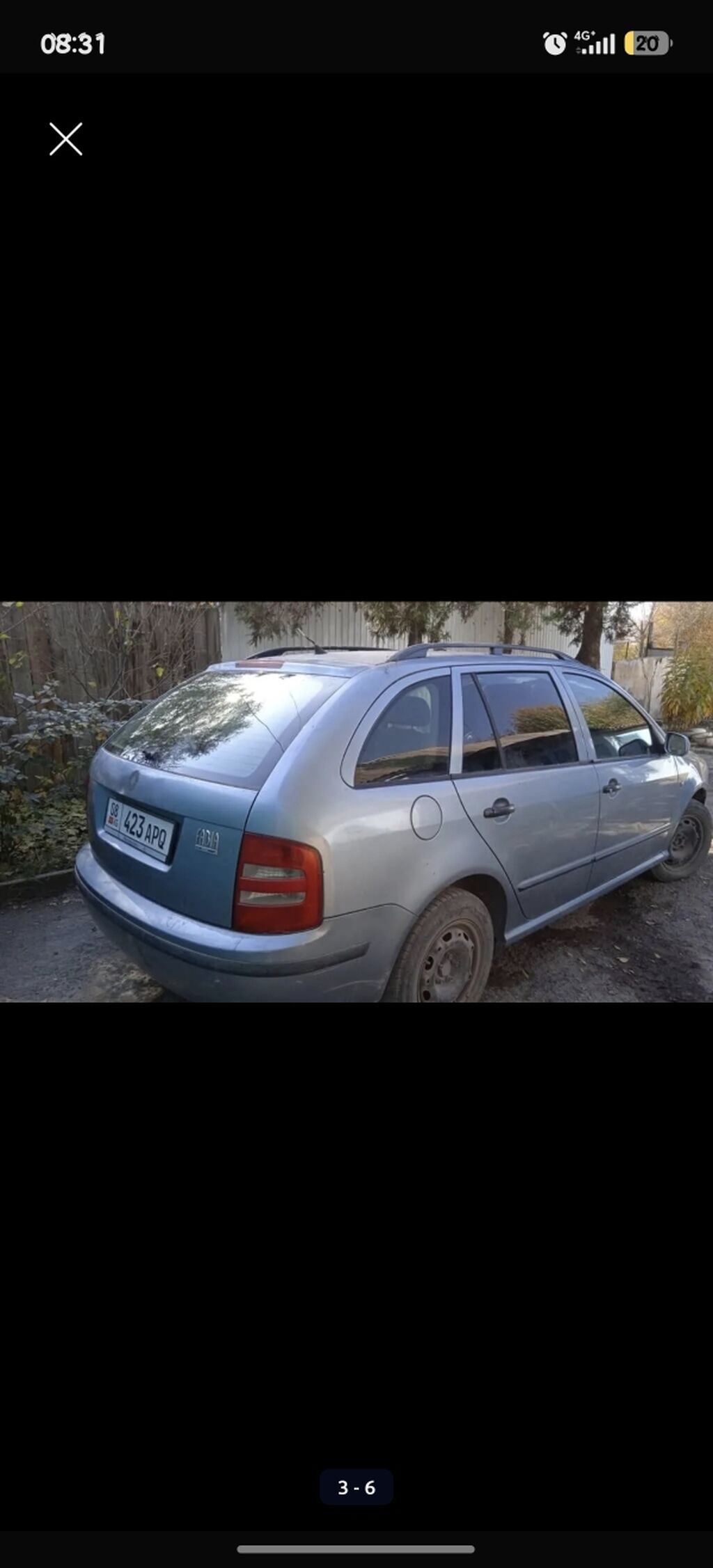 Skoda Fabia: 2002 г., 1.4 л, Механика, Бензин, Универсал: фото 2