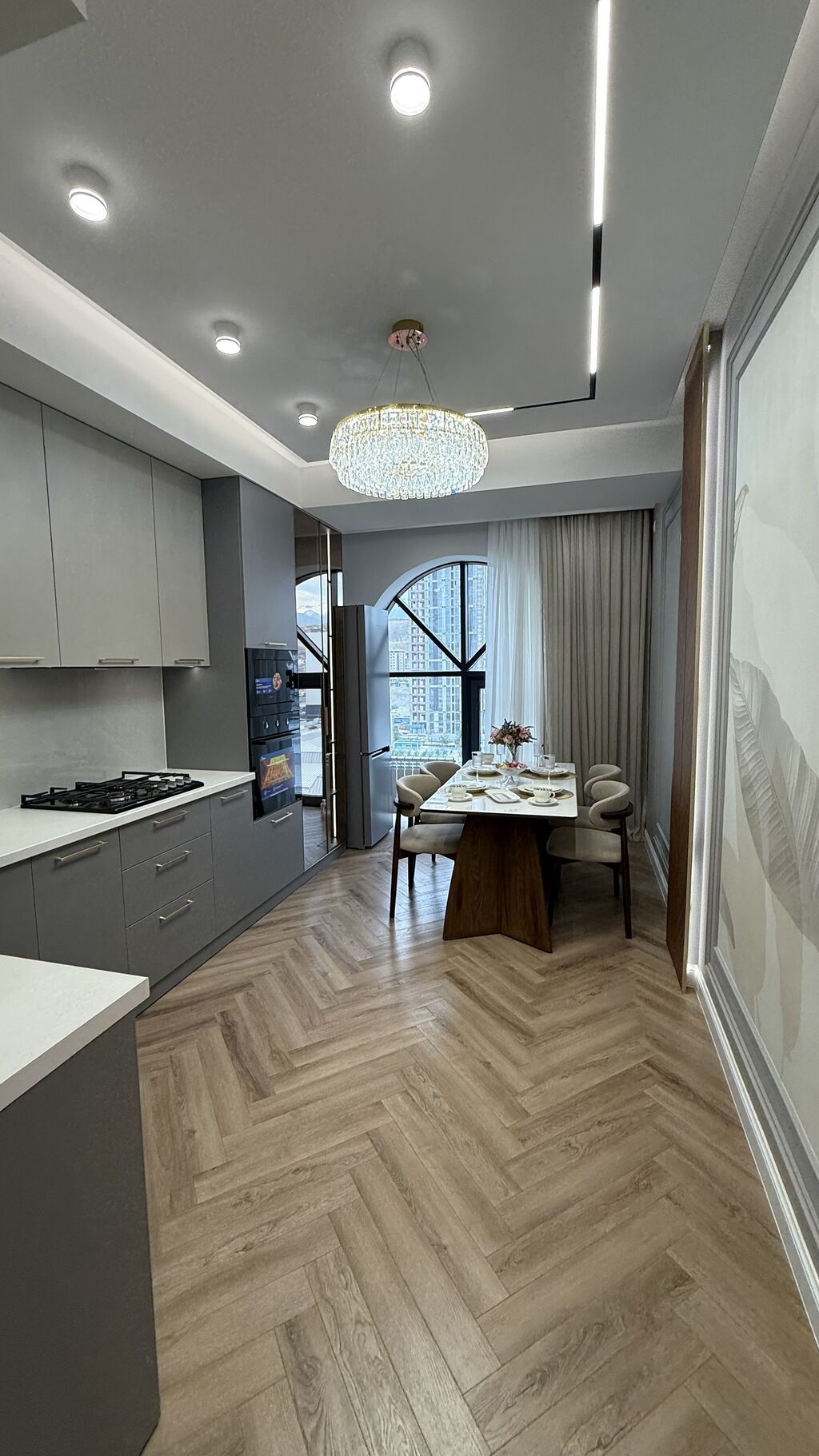 3 комнаты, 96 м², Асанбай мкр Элитка, 10 этаж, Дизайнерский ремонт: фото 4