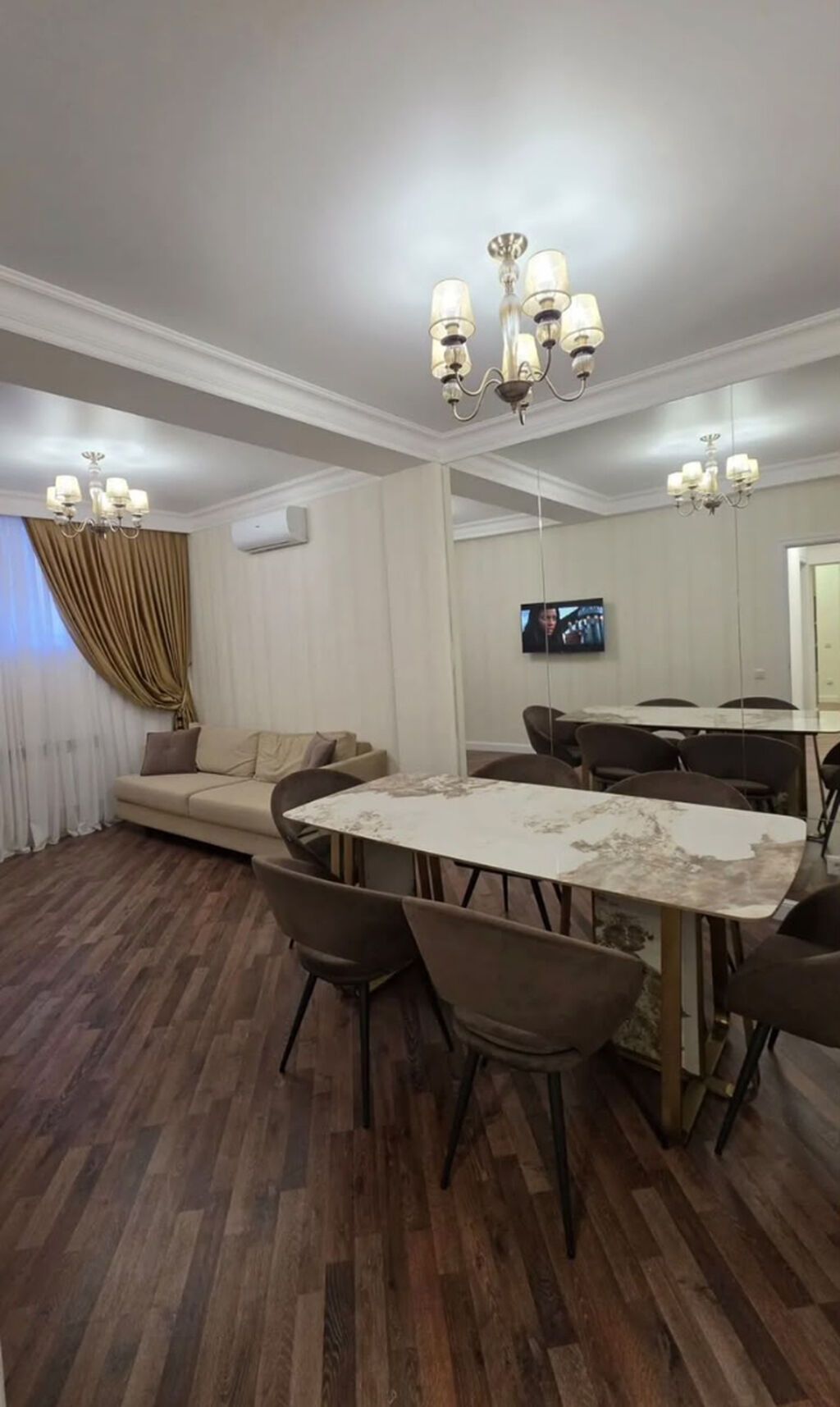 2 комнаты, 55 м², Азия Молл Элитка, 1 этаж, Дизайнерский ремонт: фото 4