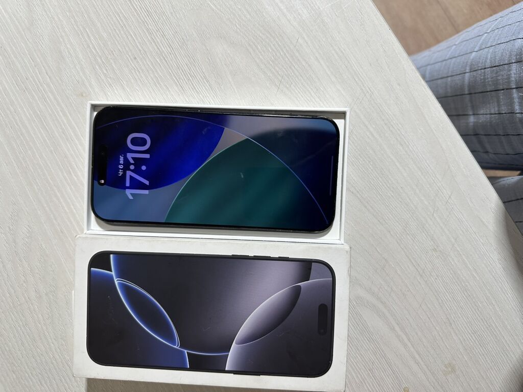 IPhone 16 Pro Max, Б/у, 1 ТБ, Черный, 93 %: фото 5