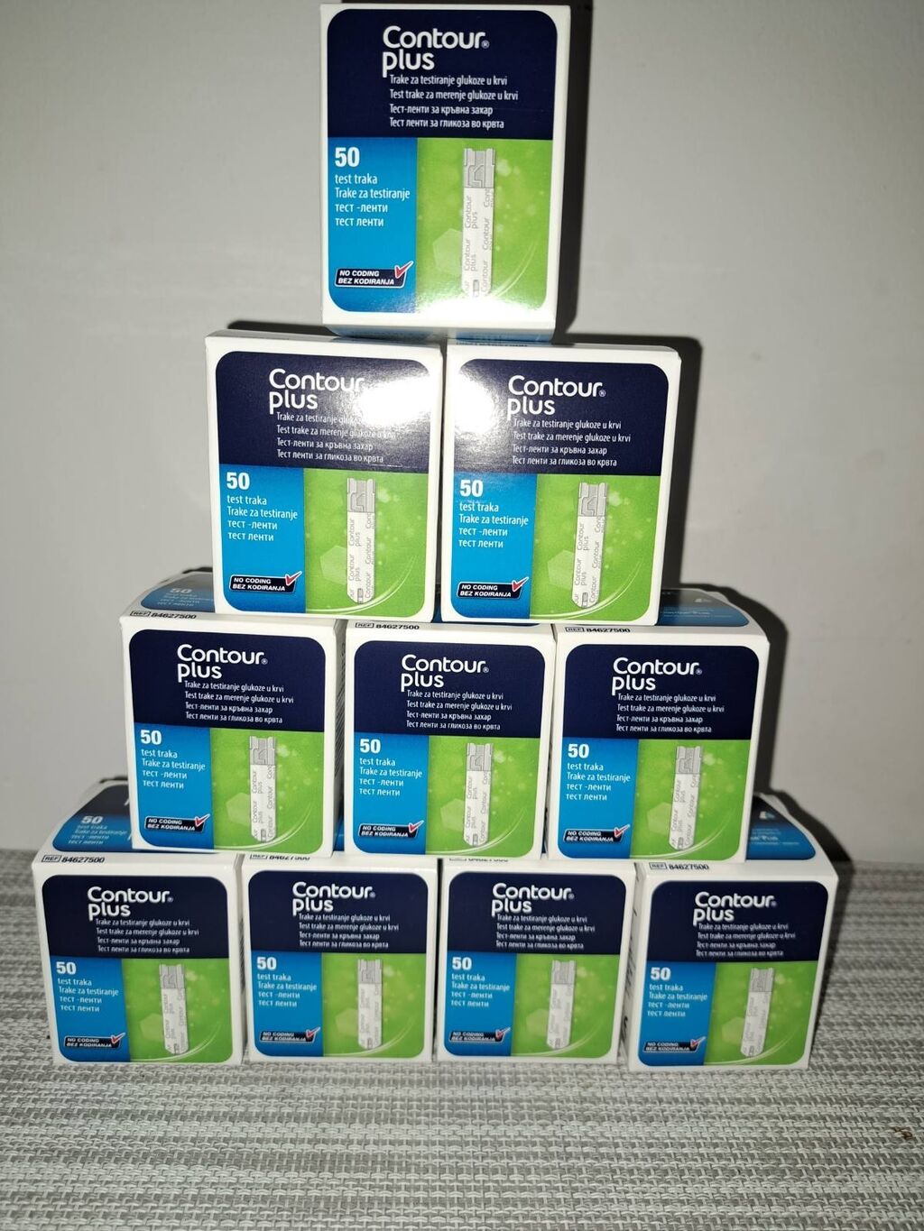 Glukometri: Contour trake za secer 50kom - 1kutija 1200din