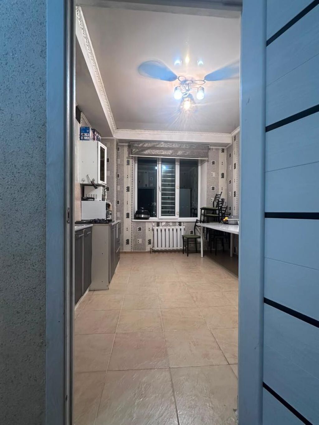 3 комнаты, 90 м², Кызыл Аскер 5 этаж, Евроремонт: фото 4