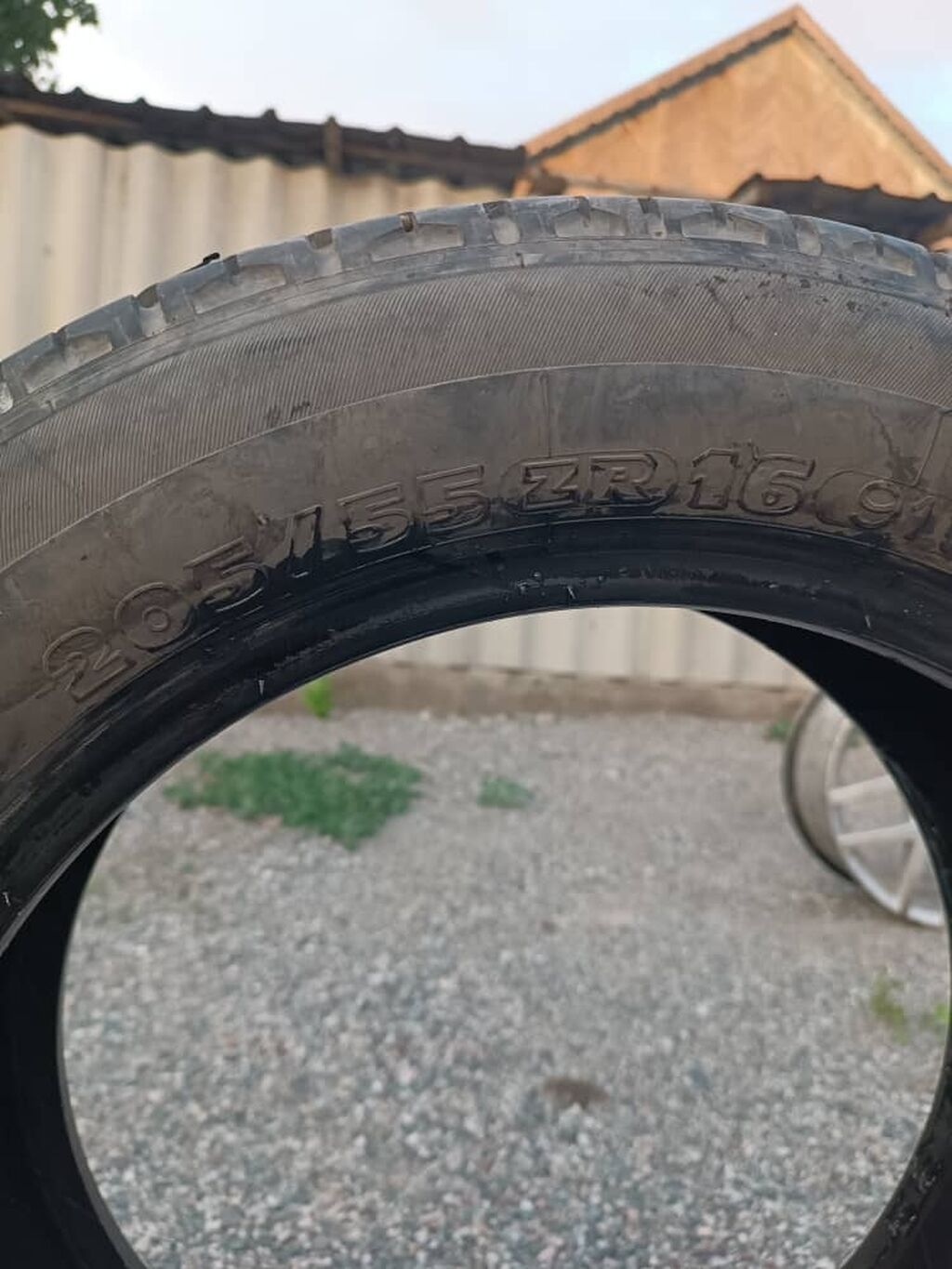 Шины 205 / 55 / R 16, Лето, Б/у, 1 шт, Легковые, Michelin — фото 2