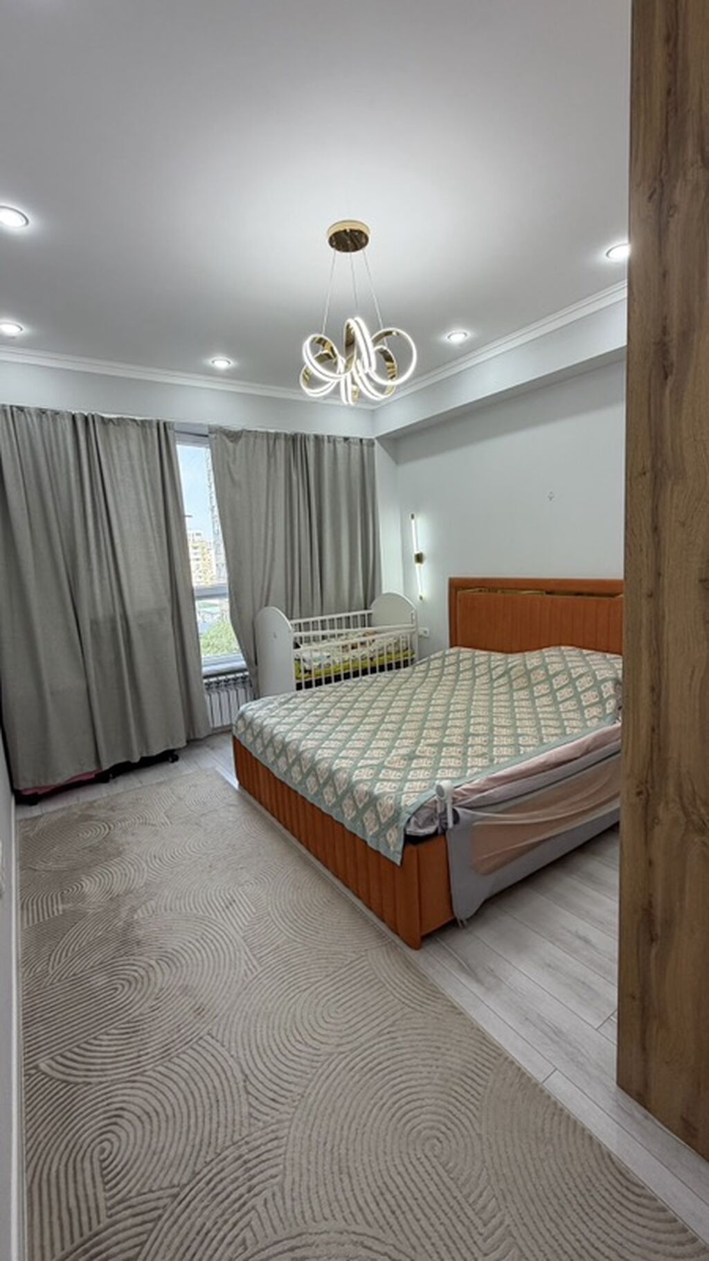 2 комнаты, 72 м², Верхний Джал Элитка, 4 этаж, Дизайнерский ремонт: фото 3