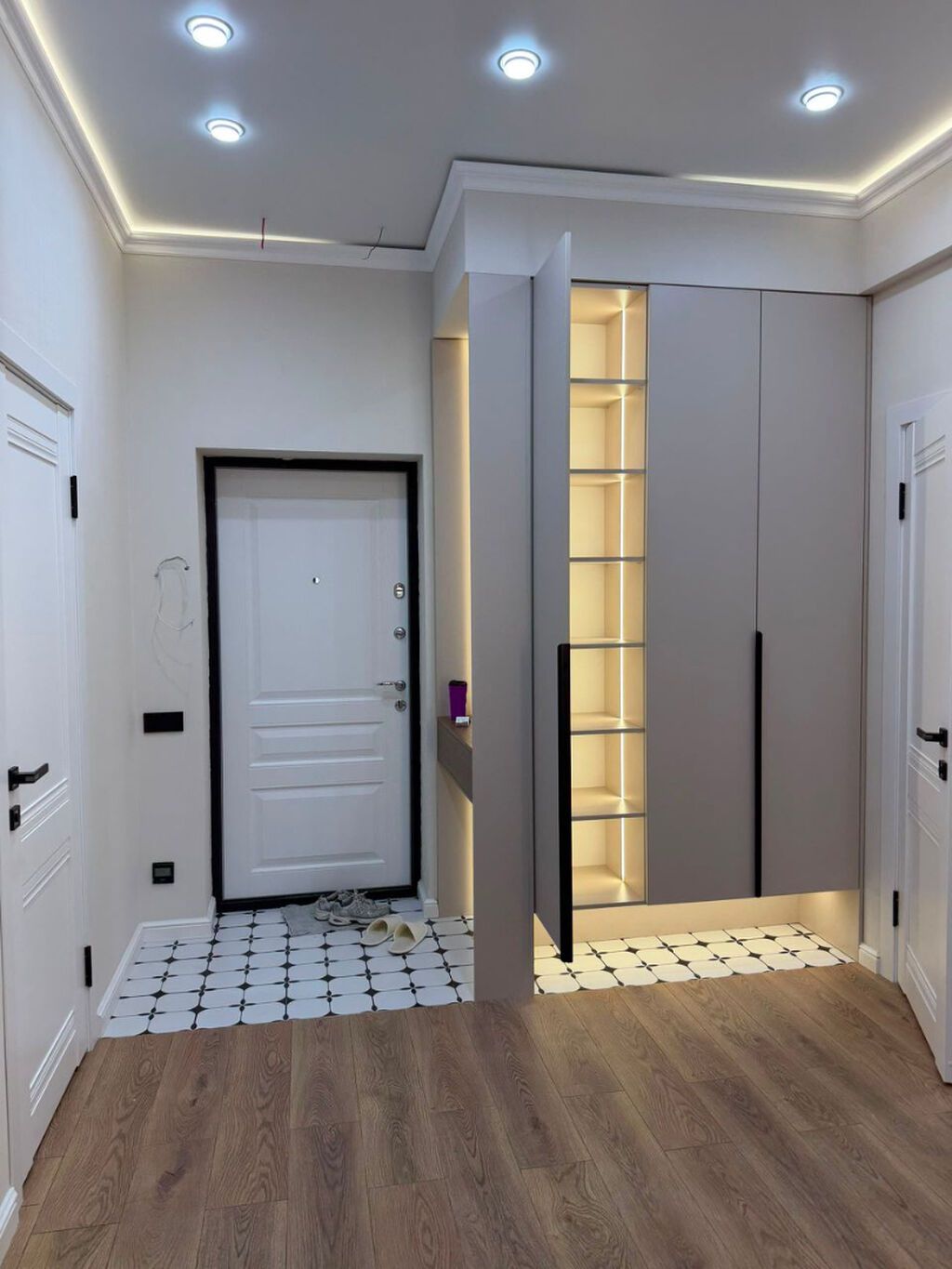 3 комнаты, 82 м², Асанбай мкр Элитка, 9 этаж, Евроремонт: фото 4
