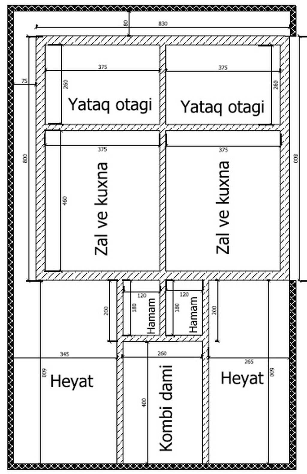 4-room house for sale in Baku, 58 m², 85 000 AZN, photo 3 / 12