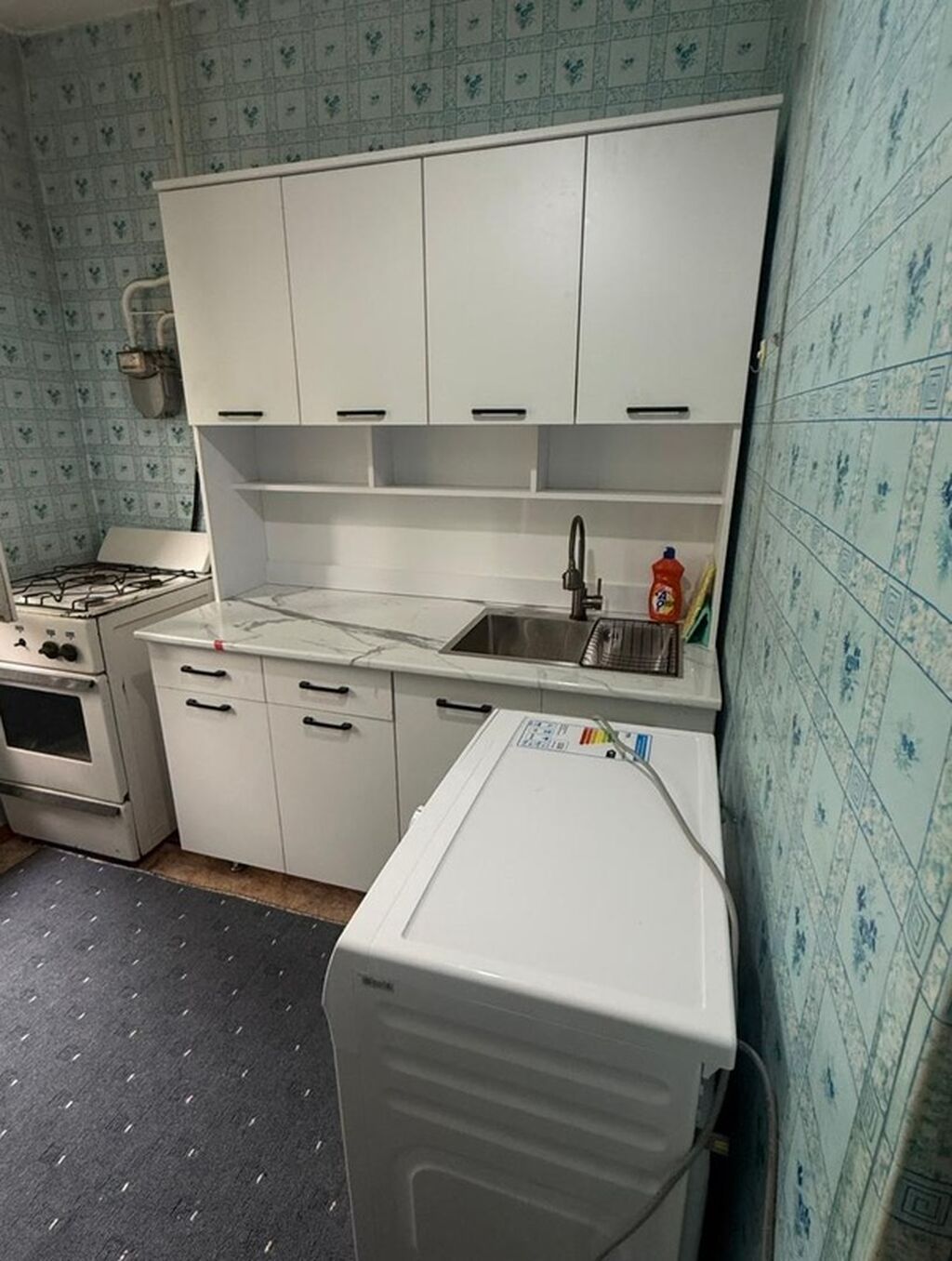 1 комната, 8 мкр Собственник, Студентам, от 1 года, С мебелью полностью: фото 5