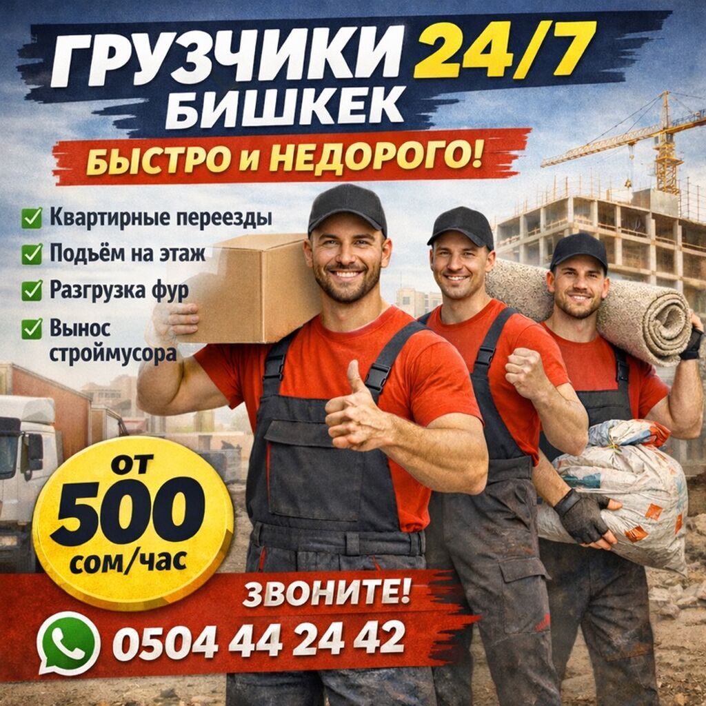 Грузчик. Больше 6 лет опыта: фото 1