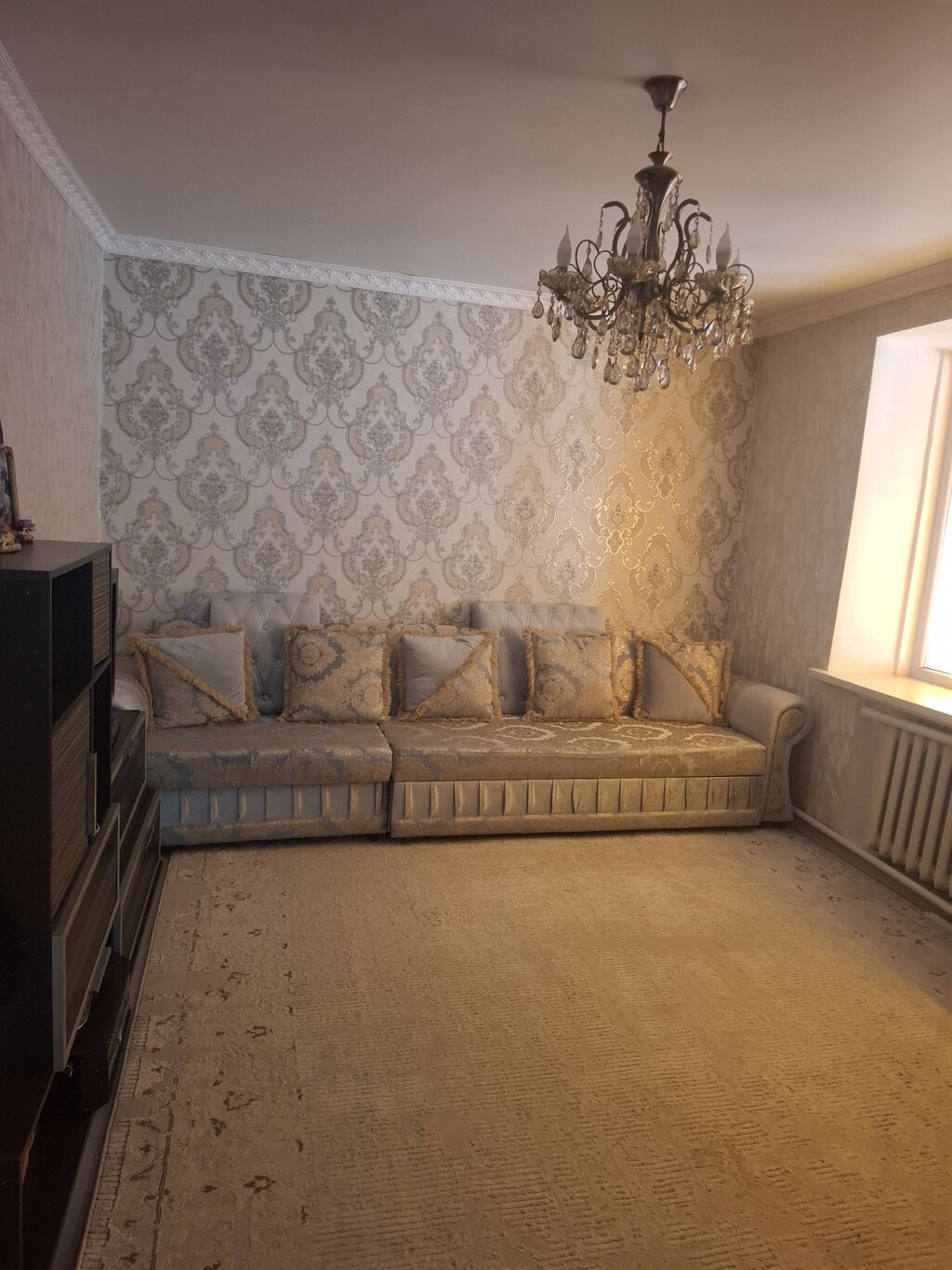 3 комнаты, 48 м², 3 соток, Сары-Озон Дыйкан рынок Канализация: фото 3