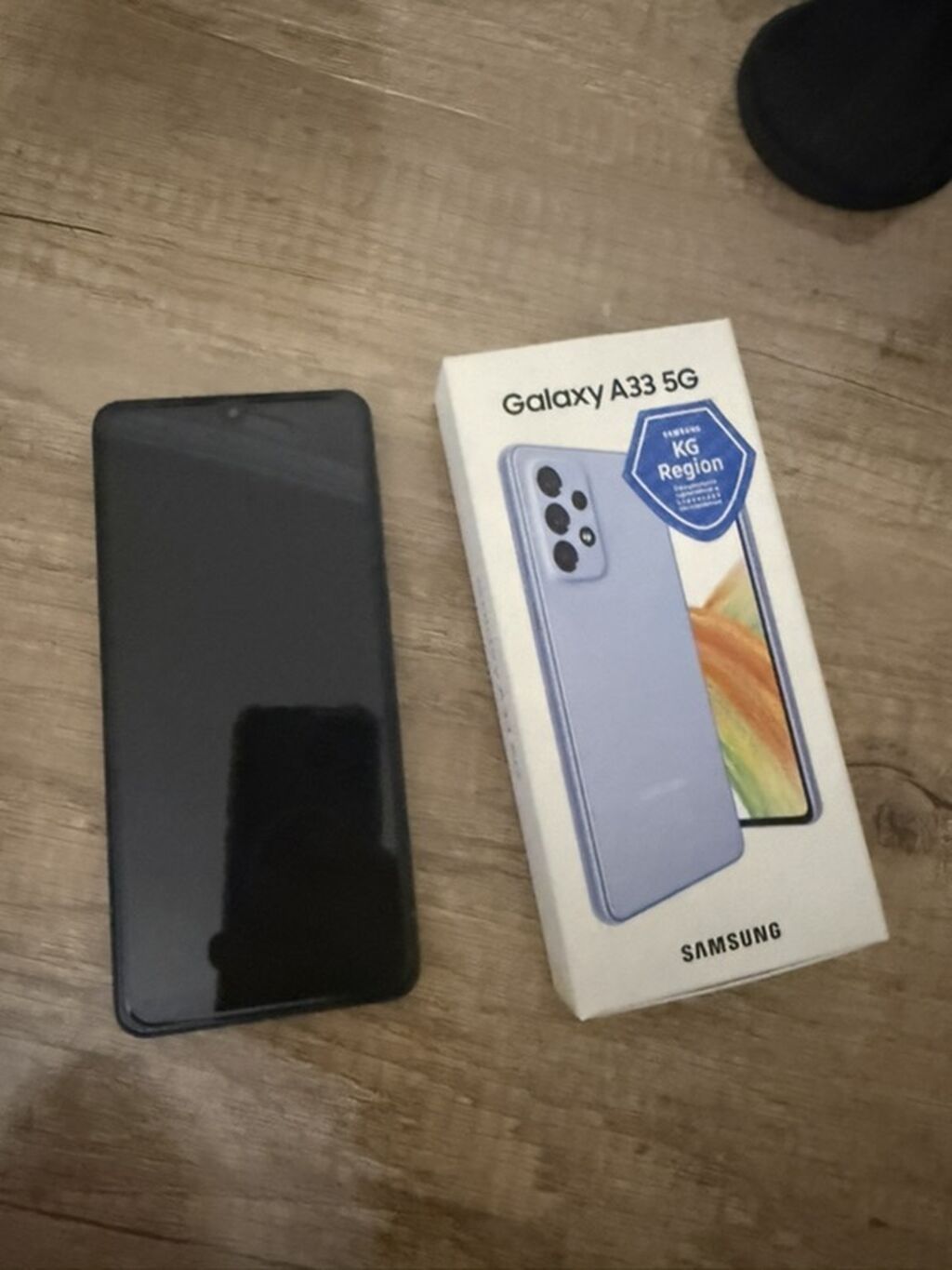 Samsung Galaxy A33 5G, Б/у, 128 ГБ, цвет - Голубой, 2 SIM: фото 1