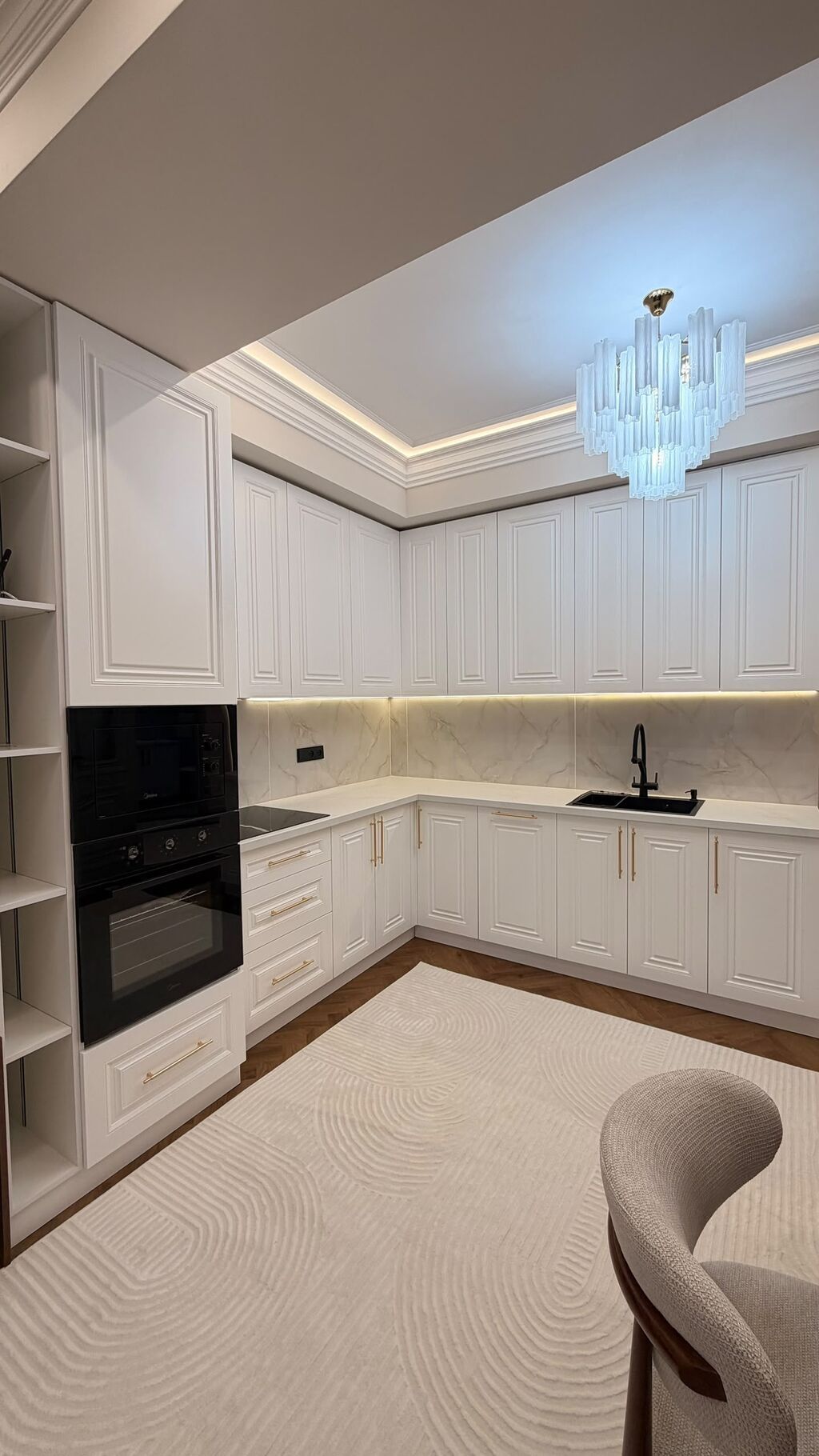 3 комнаты, 89 м², Асанбай мкр Элитка, 6 этаж, Дизайнерский ремонт: фото 6