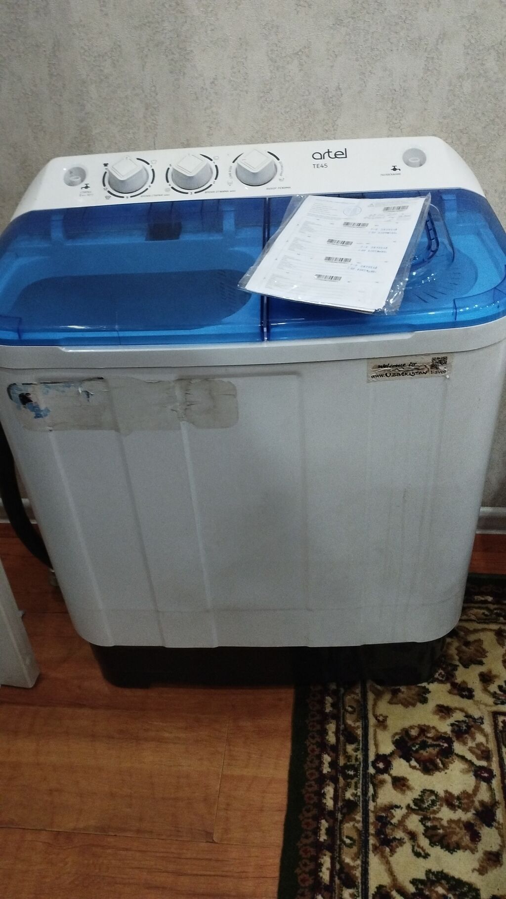 Стиральная машина полуавтомат работает отлично | 7500 KGS | Стиральные ...