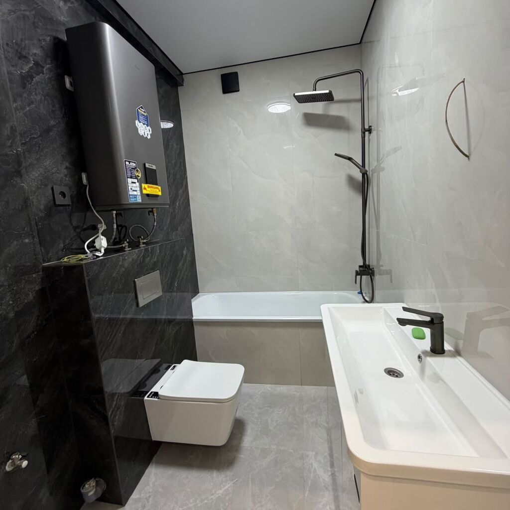 2 комнаты, 59 м², Асанбай мкр Элитка, 7 этаж, Дизайнерский ремонт: фото 2